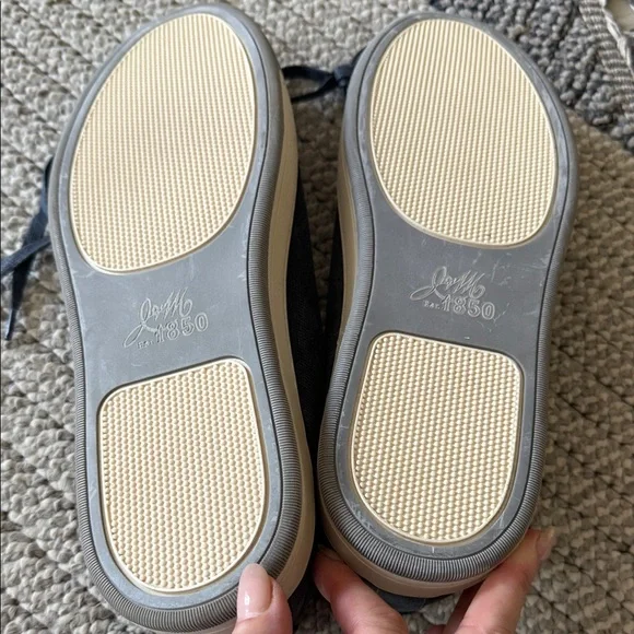 Men's Stylish Blue Canvas Sneakers - Picture 3 of 3
